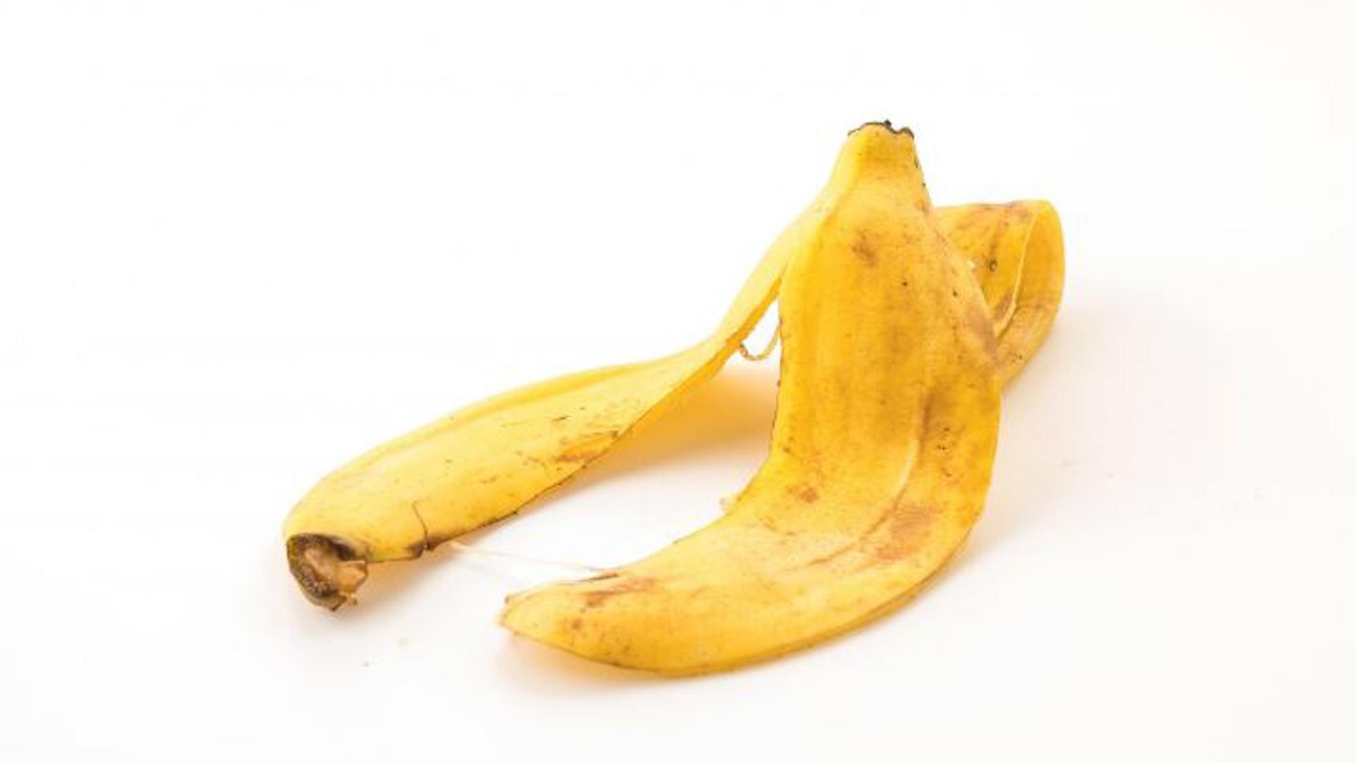 Cáscara de plátano