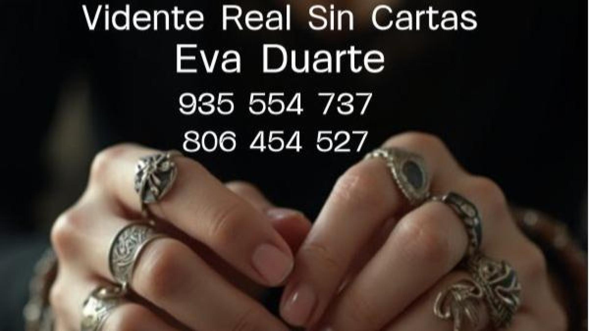 Eva Duarte solo necesita su don para saber qué necesitas y cómo puede ayudarte