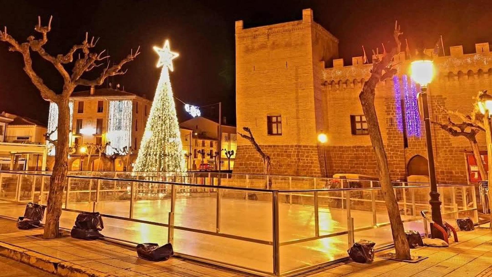 Castillo de Marcilla en la Navidad de 2024