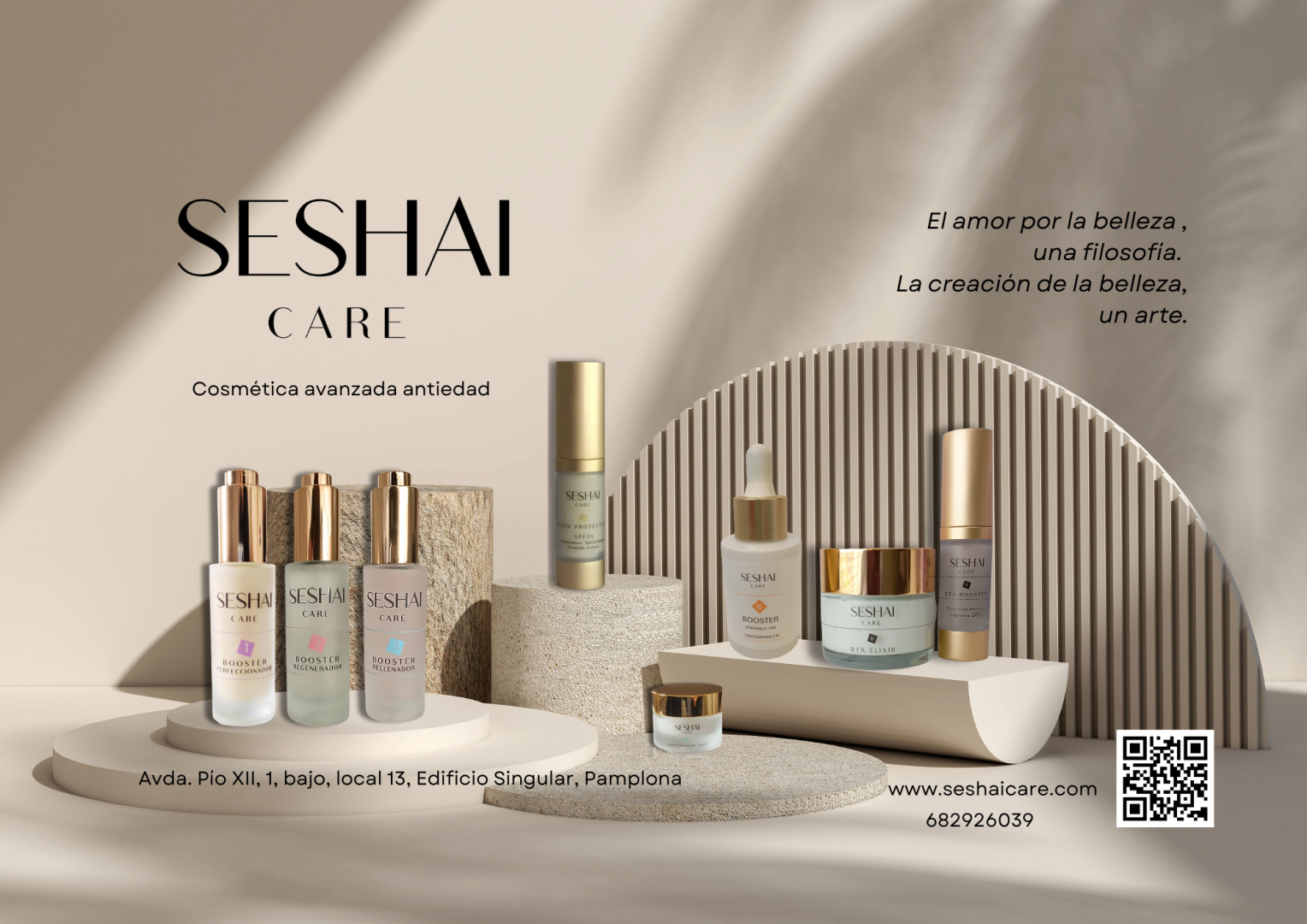 Una selección de productos de Seshai Care