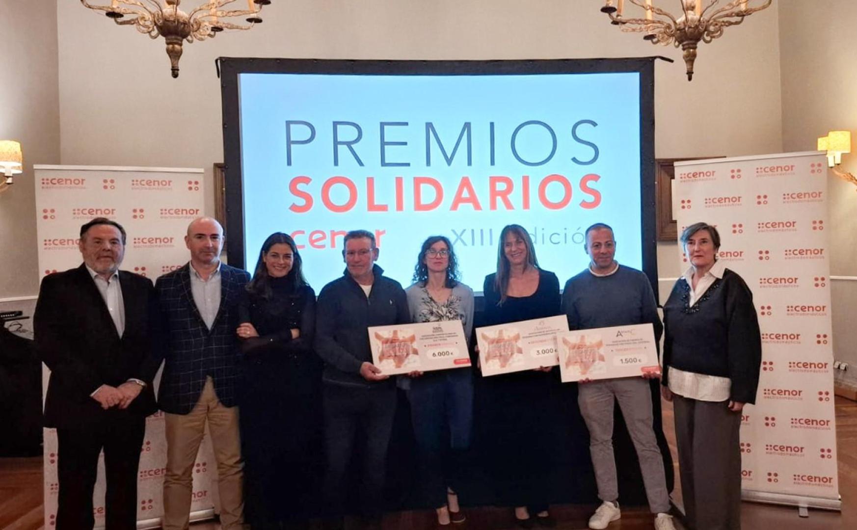 Entrega de los XIII Premios Solidarios Cenor