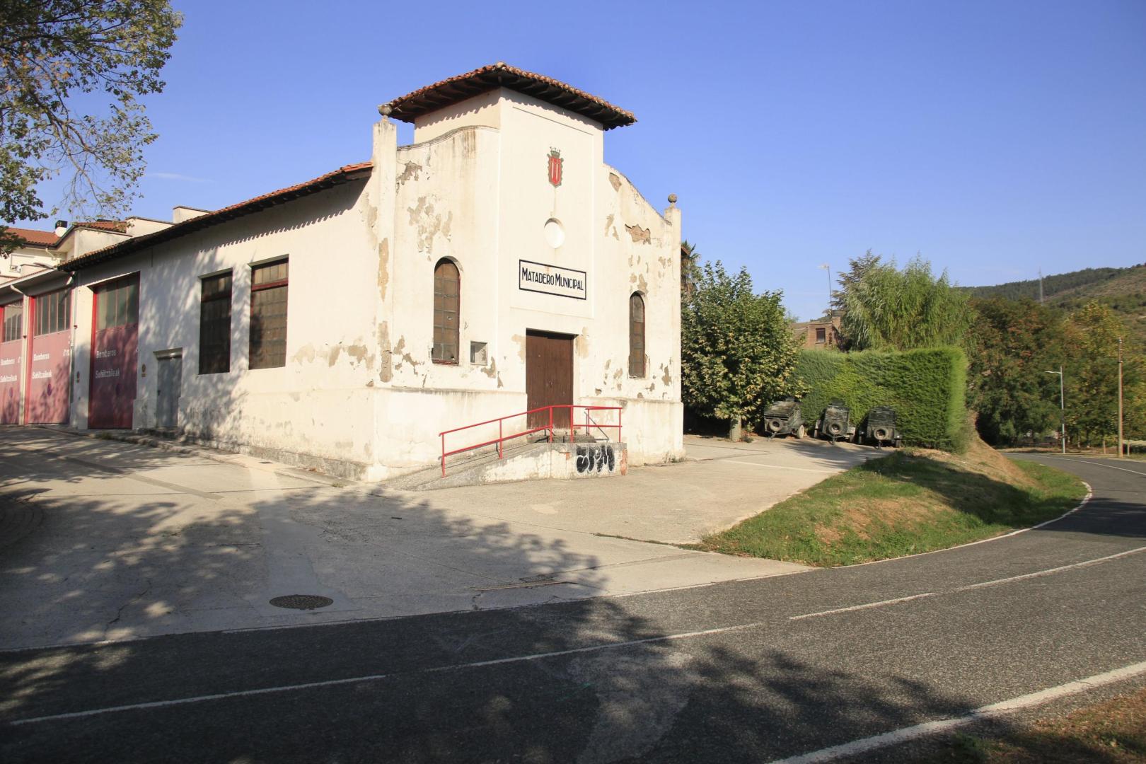 Antiguo matadero municipal de Aoiz que será reformado