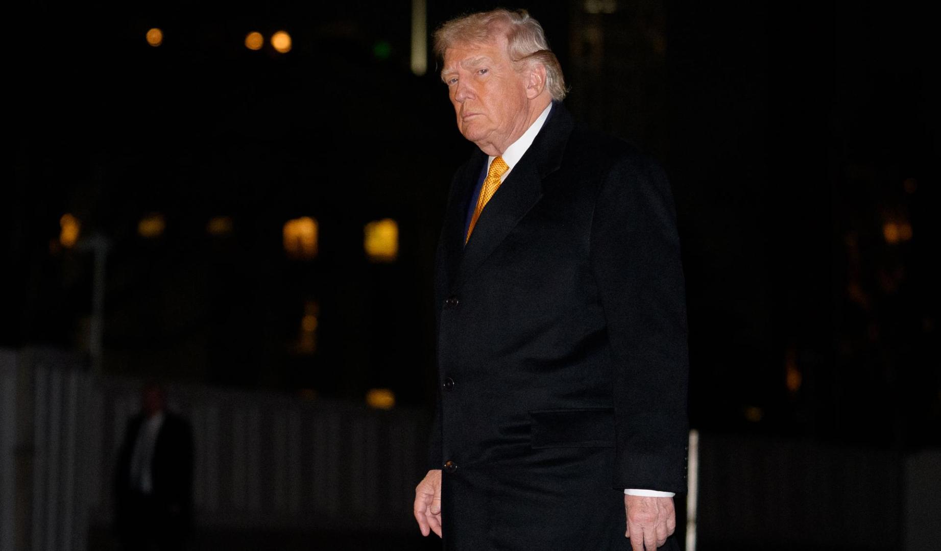 El presidente de EE.UU., Donald Trump