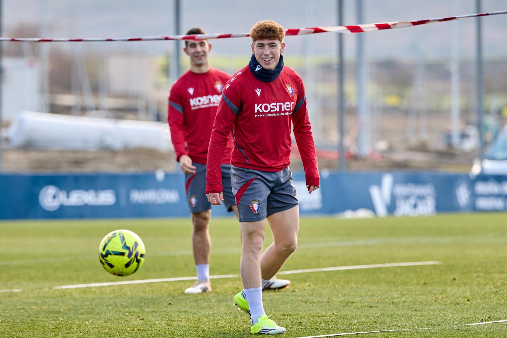 Víctor Muñoz, en un entrenamiento reciente