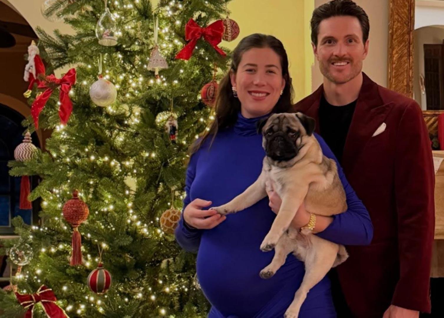 Garbiñe Muguruza junto a su marido, en una fotografía que publicó en Instagram para felicitar las navidades con el siguiente mensaje: "Feliz Navidad a todos. Lo mejor está por venir"