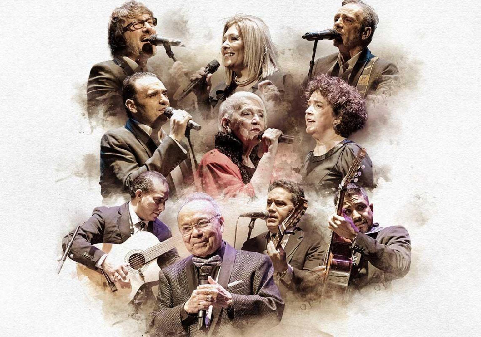 Mocedades y Los Panchos, hoy en el Gayarre.