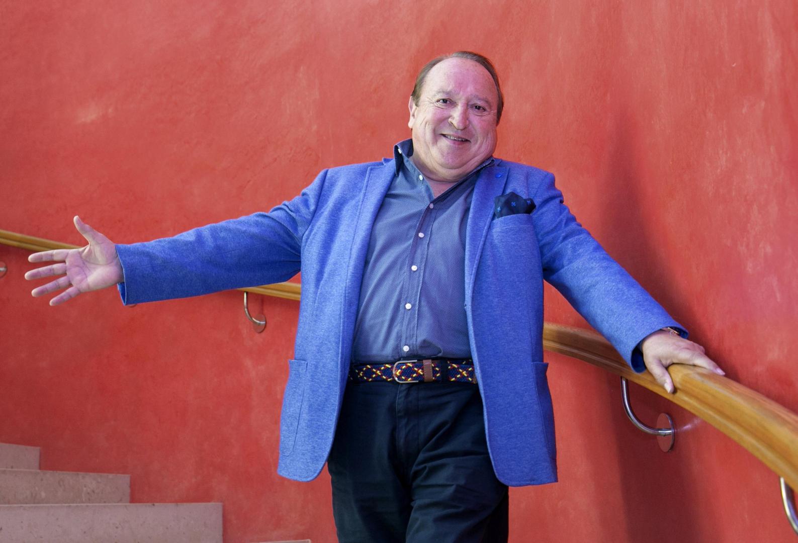 Fotografía de archivo, tomada en Zaragoza el 29/04/2016, del actor y humorista Fernando Esteso.
