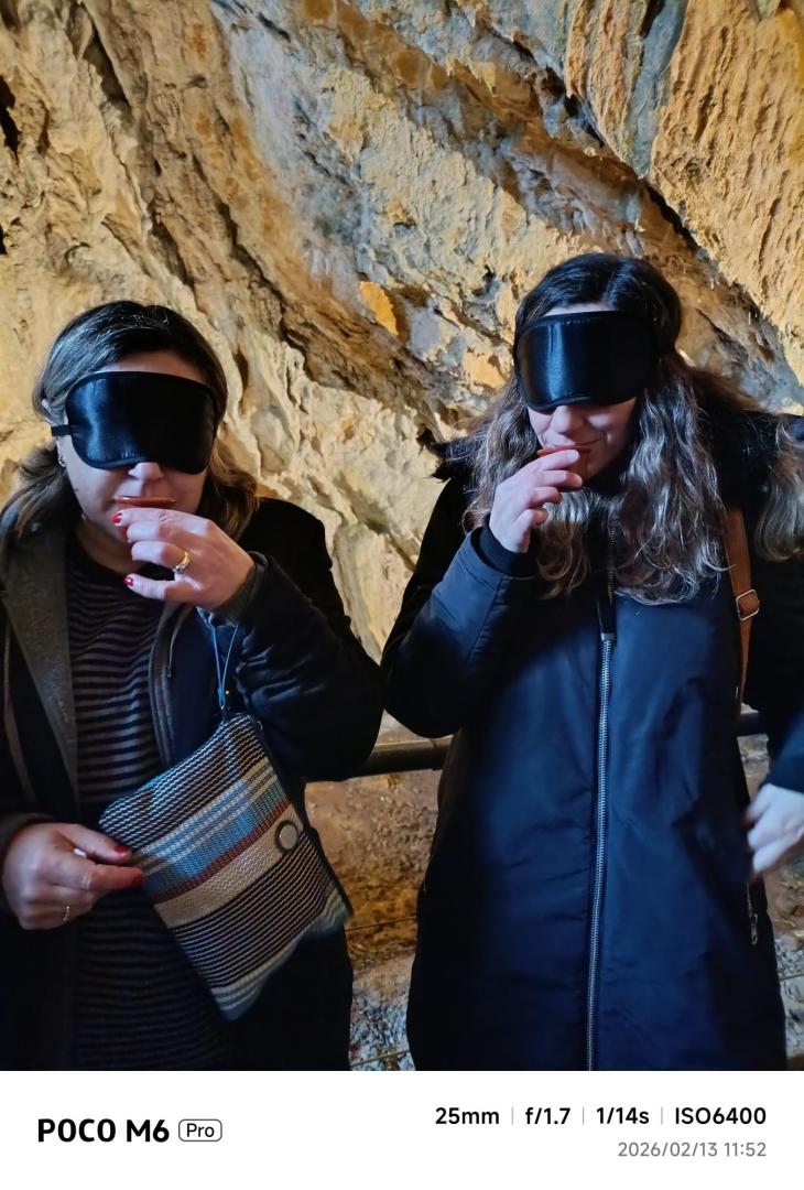 El domingo 1 de marzo, la cueva de Mendukilo acogerá una cata a ciegas de quesos de la quesería Bikain, de Etxarri (Larraun).