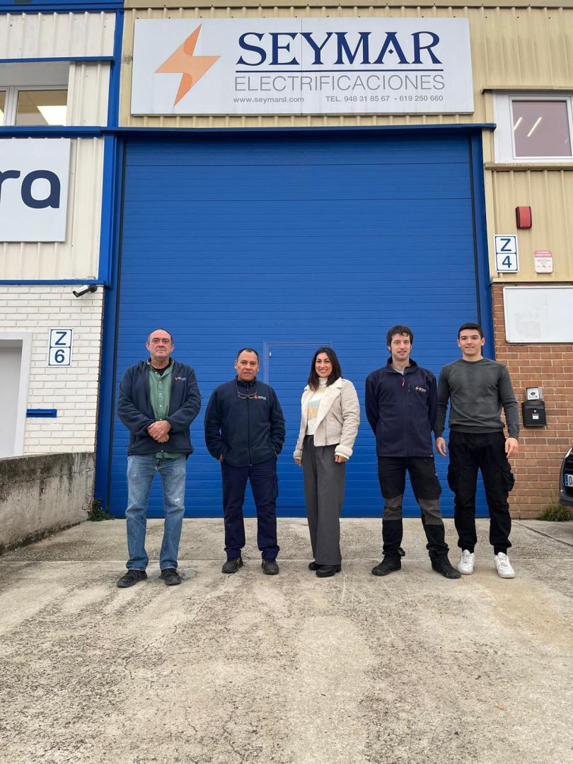Parte de la plantilla de Seymar