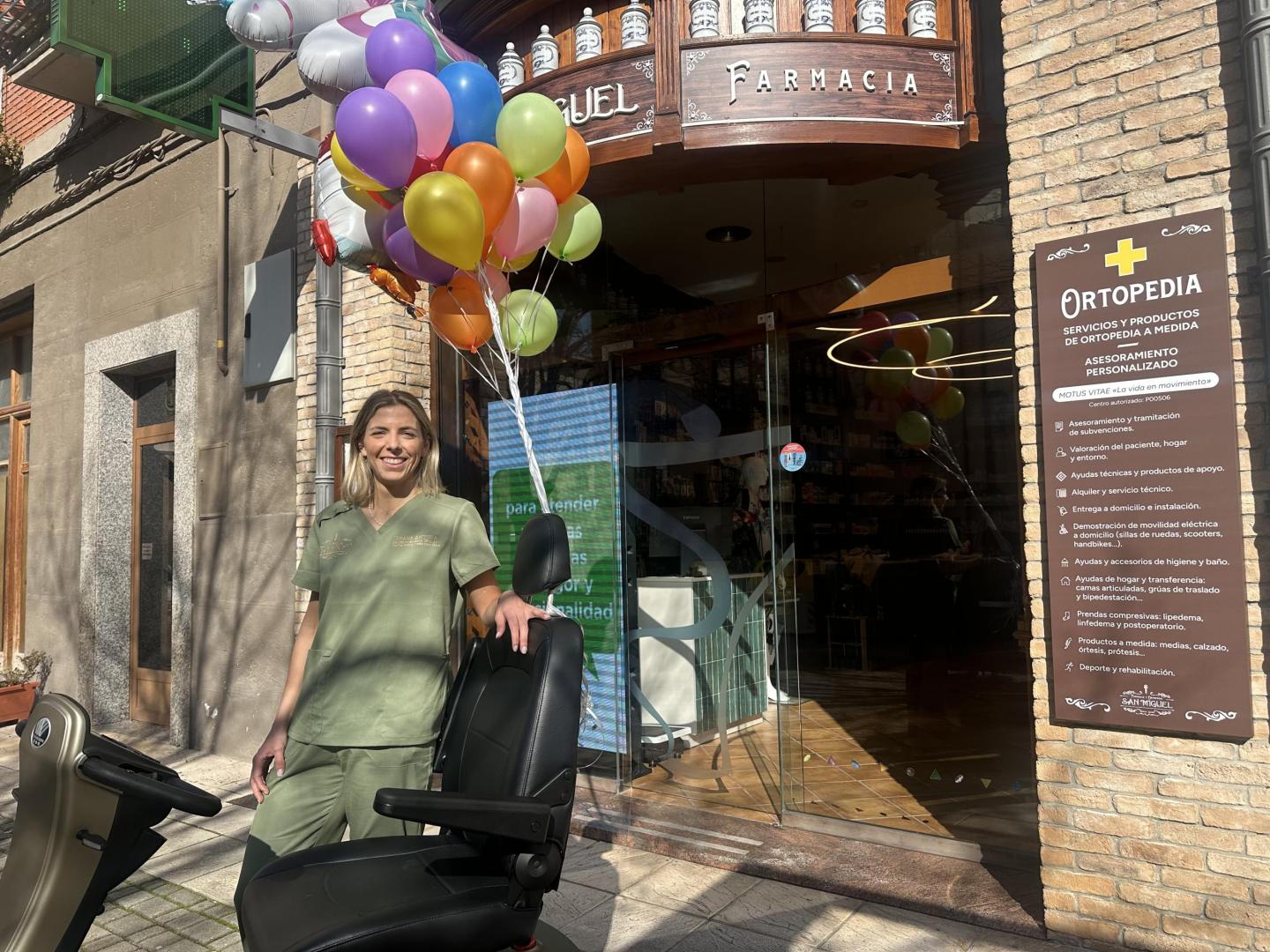 Oihane Andueza, en el exterior