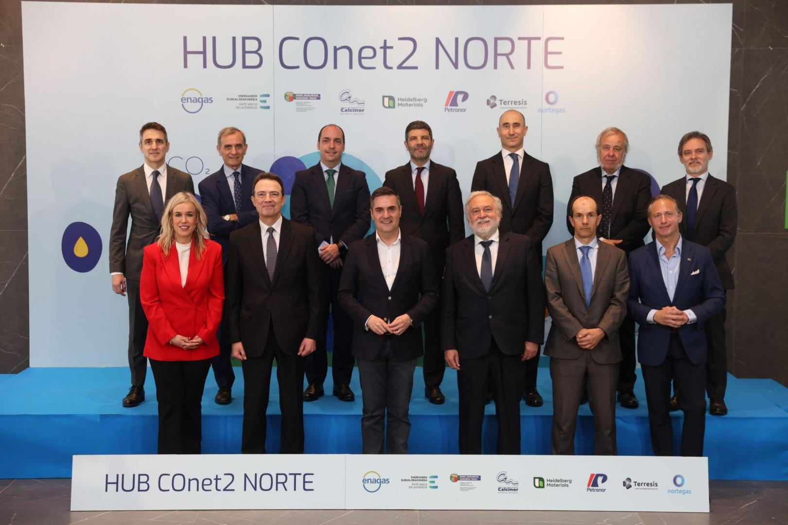 Enagás, el Ente Vasco de la Energía y empresas de Euskadi, Navarra y Cantabria impulsan el desarrollo del ‘Hub COnet2 Norte’ para descarbonizar la industria