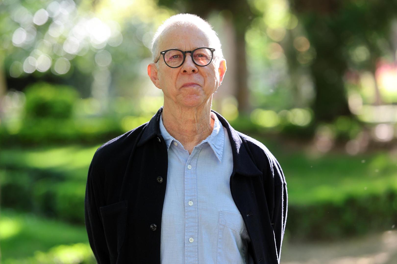 El director Alan Berliner en el pamplonés parque de la Taconera