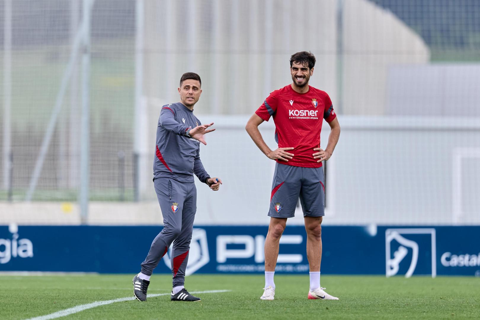 Alessio Lisci, junto a Alejandro Catena