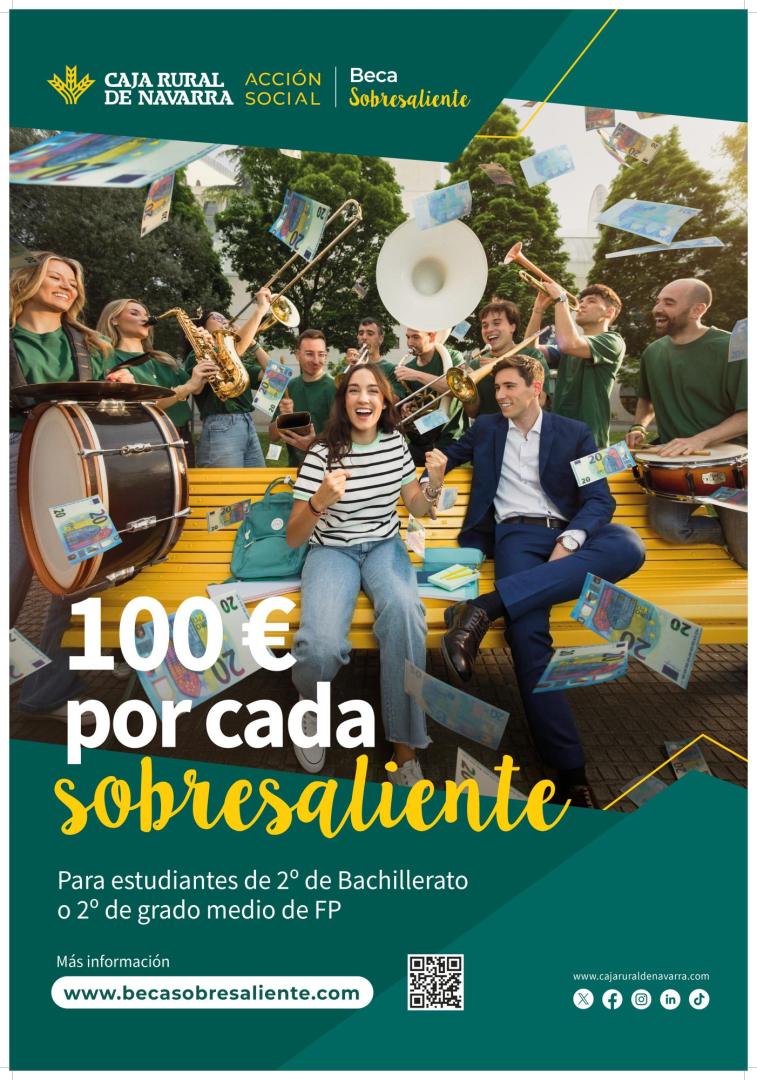 Cartel de Acción Social Caja Rural de Navarra