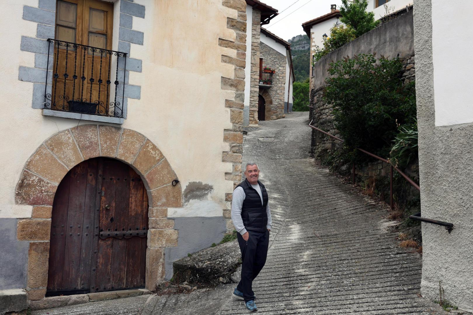 Xabier Alfaure, alcalde de Castillonuevo.