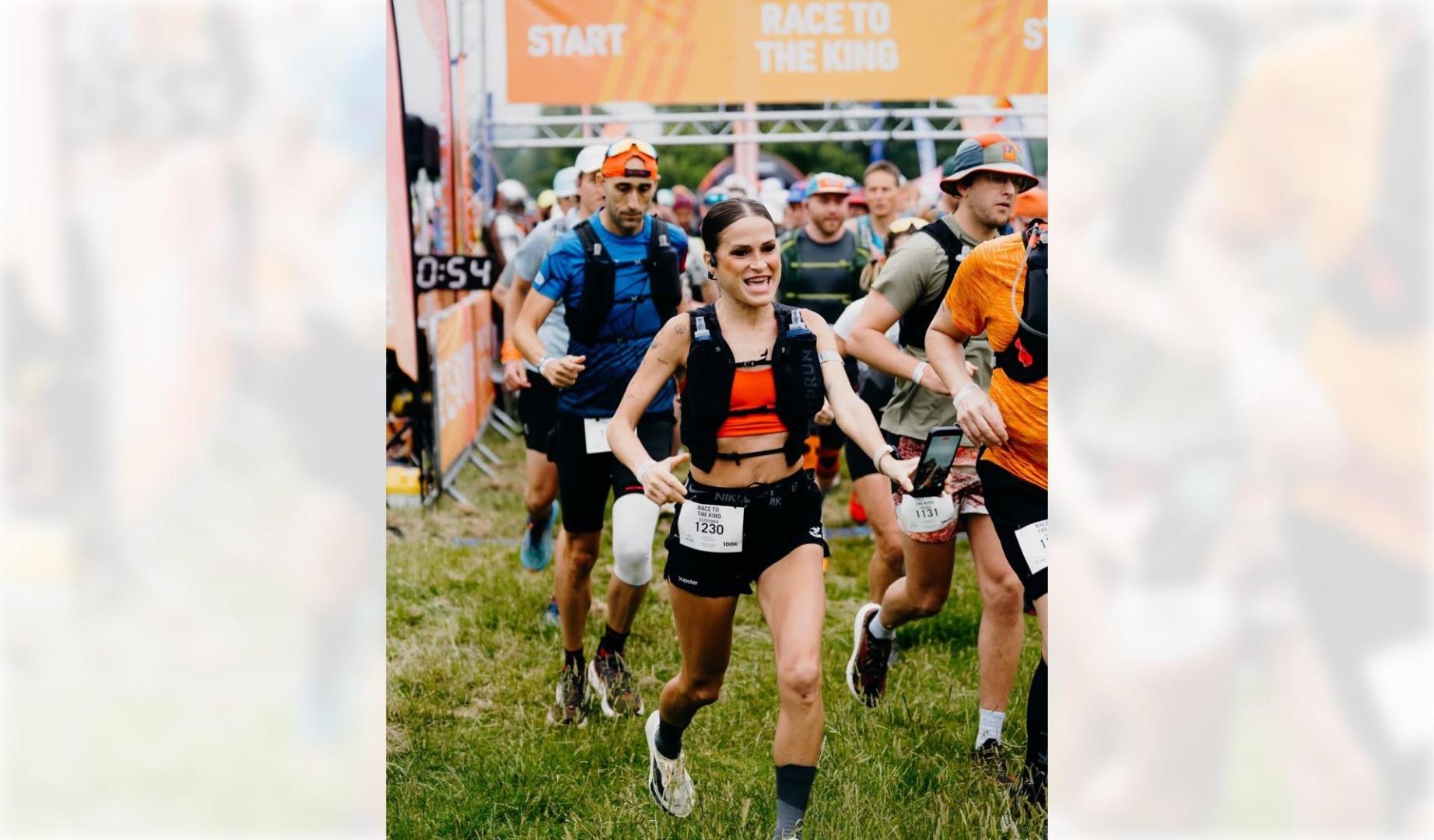 Verdeliss, durante la prueba británica de trail sobre 100 kilómetros en la que se ha impuesto y ha batido el récord femenino