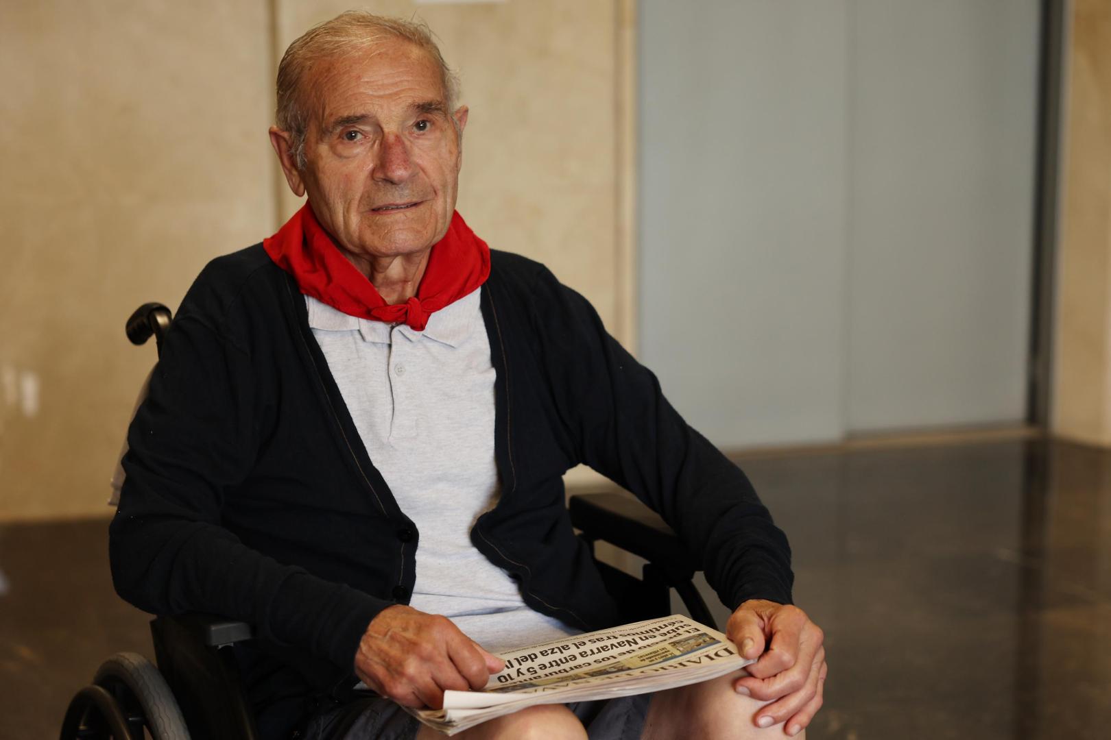 Pedro Arana Vizcay, retratado hace unos días.