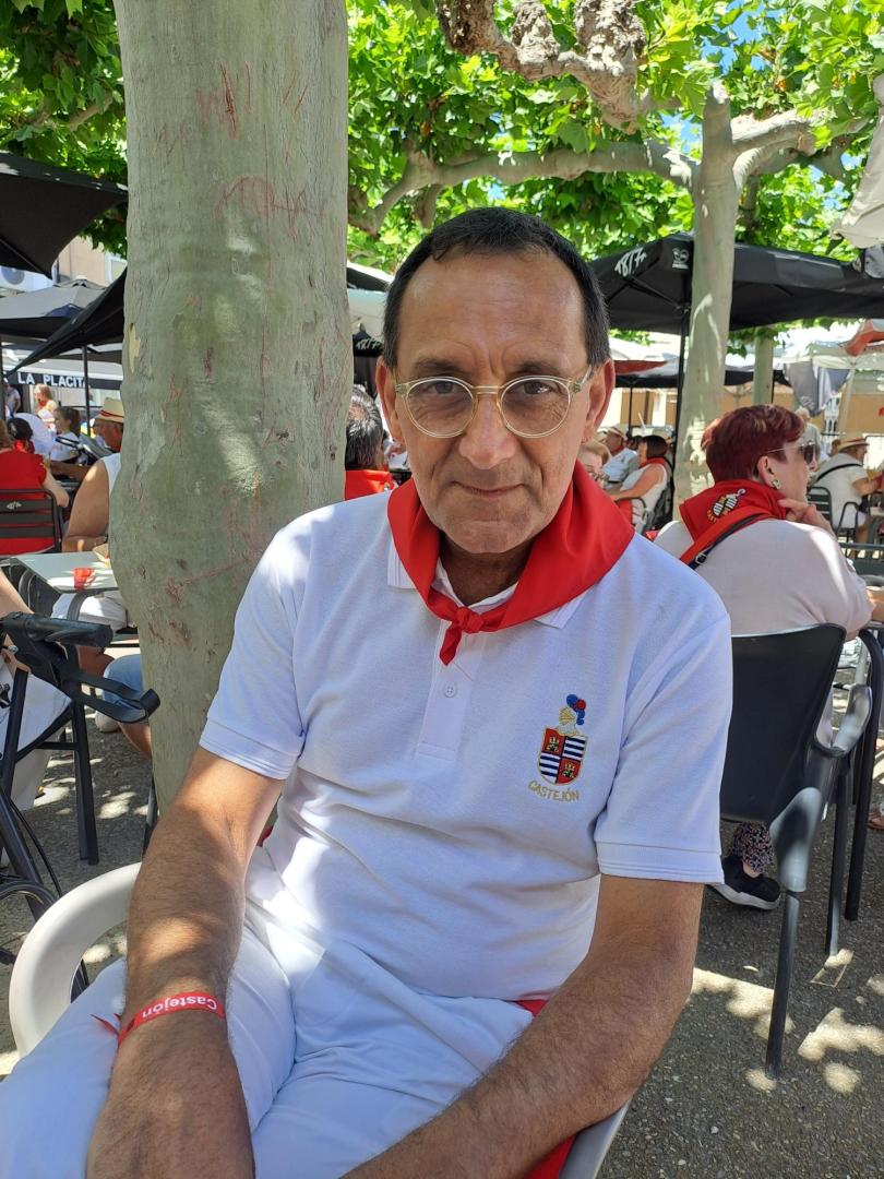 Javier Velaza nació en Castejón en 1963