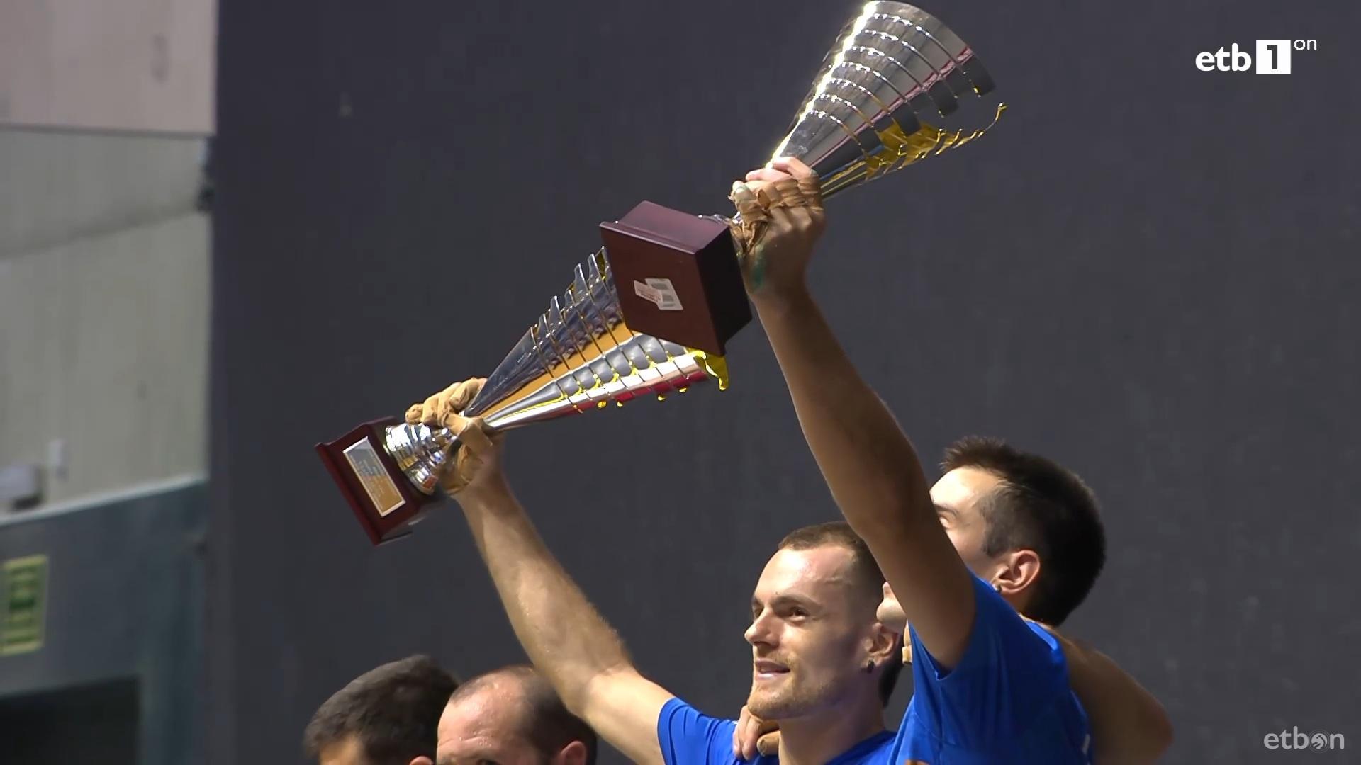 Laso e Iztueta, campeones en Bilbao.