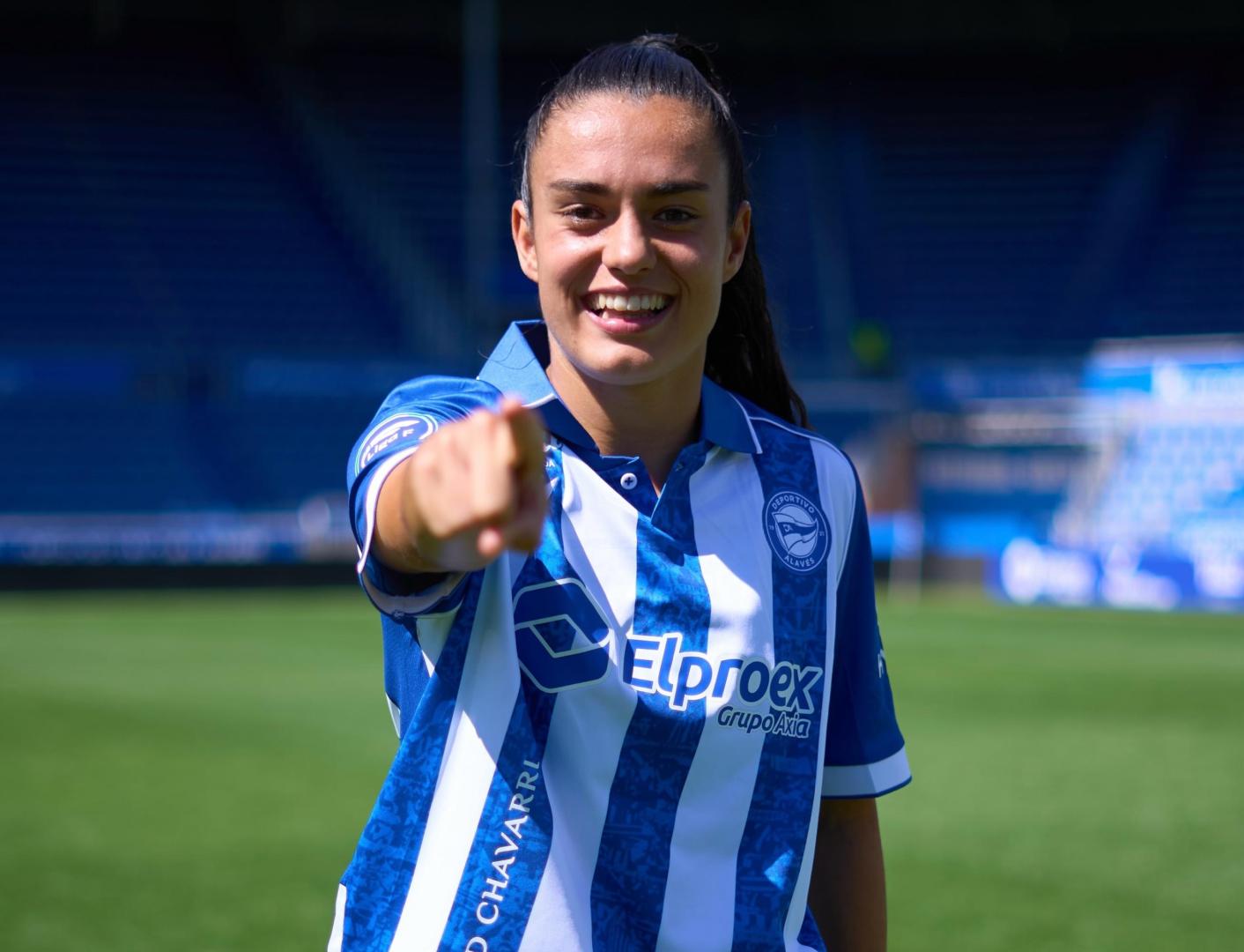 Ainhoa Guallar, en Mendizorrotza