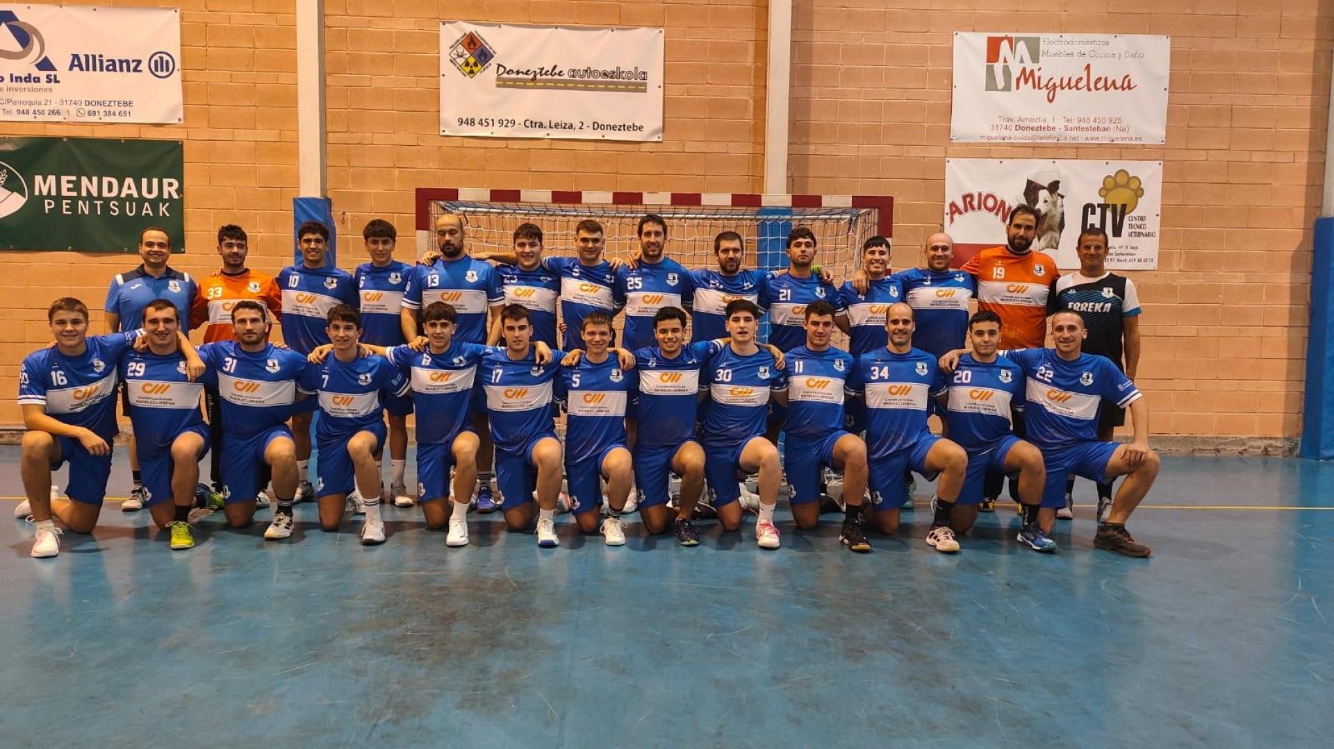 Plantilla con la que Erreka -bajo la dirección de Iban Mindegia y Unai Llano- debutará en la Primera Nacional masculina