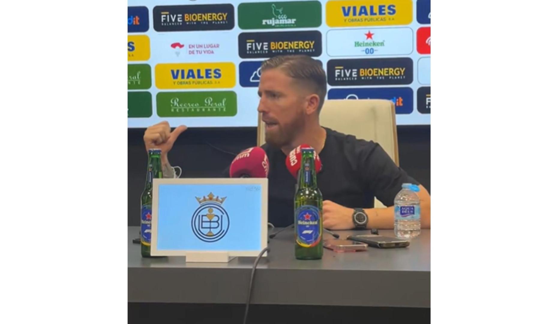 Iker Muniain en rueda de prensa tras el Conquense-Salamanca CF UDS