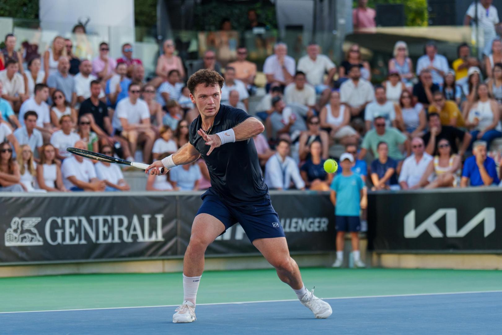 Iñaki Montes, en el Challenger de Manacor