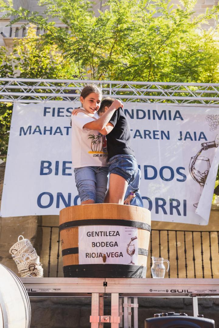 Viana celebra la IV Fiesta de la Vendimia.