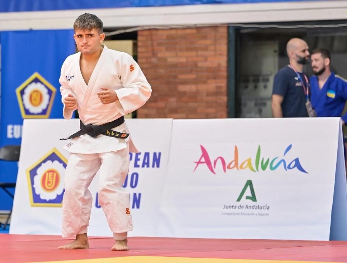 Asier Murillo, durante la European Cup de Málaga que se ha disputado este sábado 10 de octubre