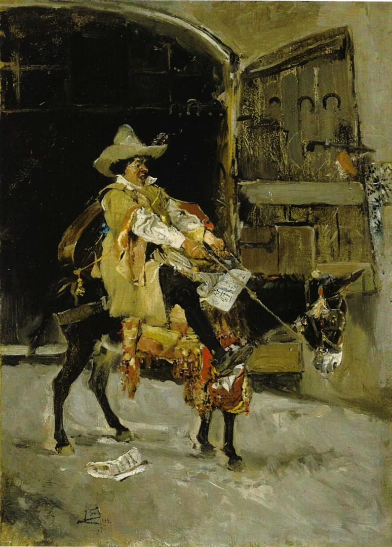 El músico ambulante, de Joaquín Sorolla