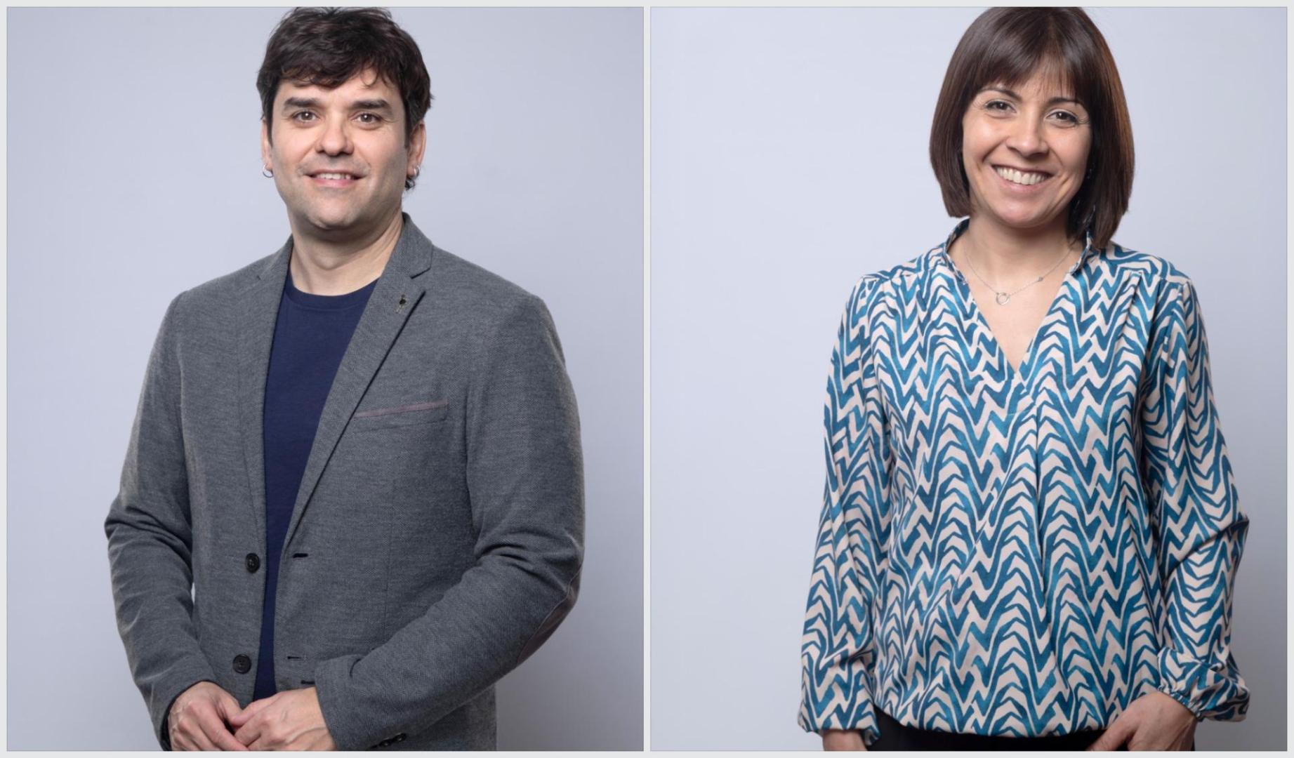 Pablo Azcona y Mayte Espinosa, de Geroa Bai