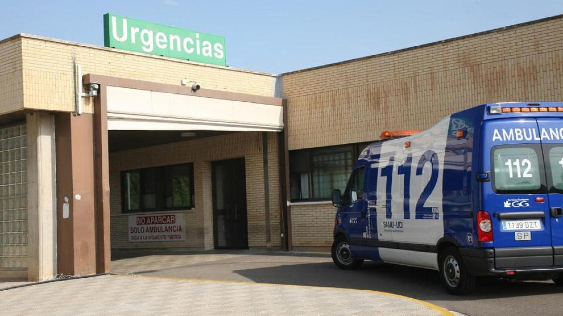 En las Urgencias del hospital de Tudela
