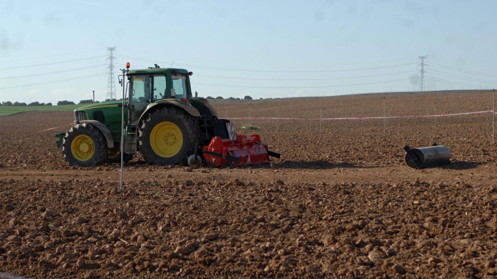 La policía detiene a dos persona tras la muerte de un agricultor de Falces