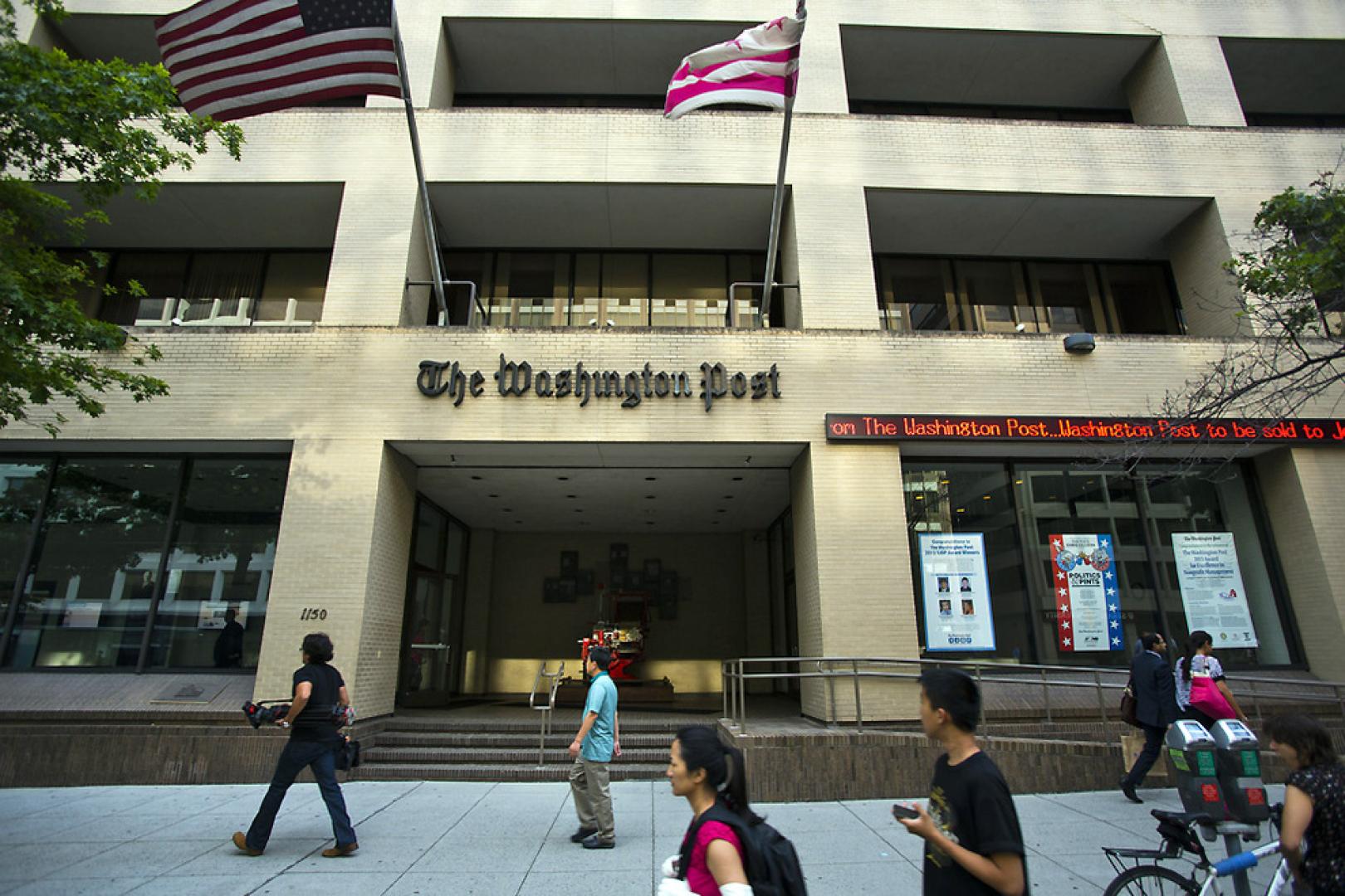 El diario The Washington Post pasará a manos del dueño de Amazon
