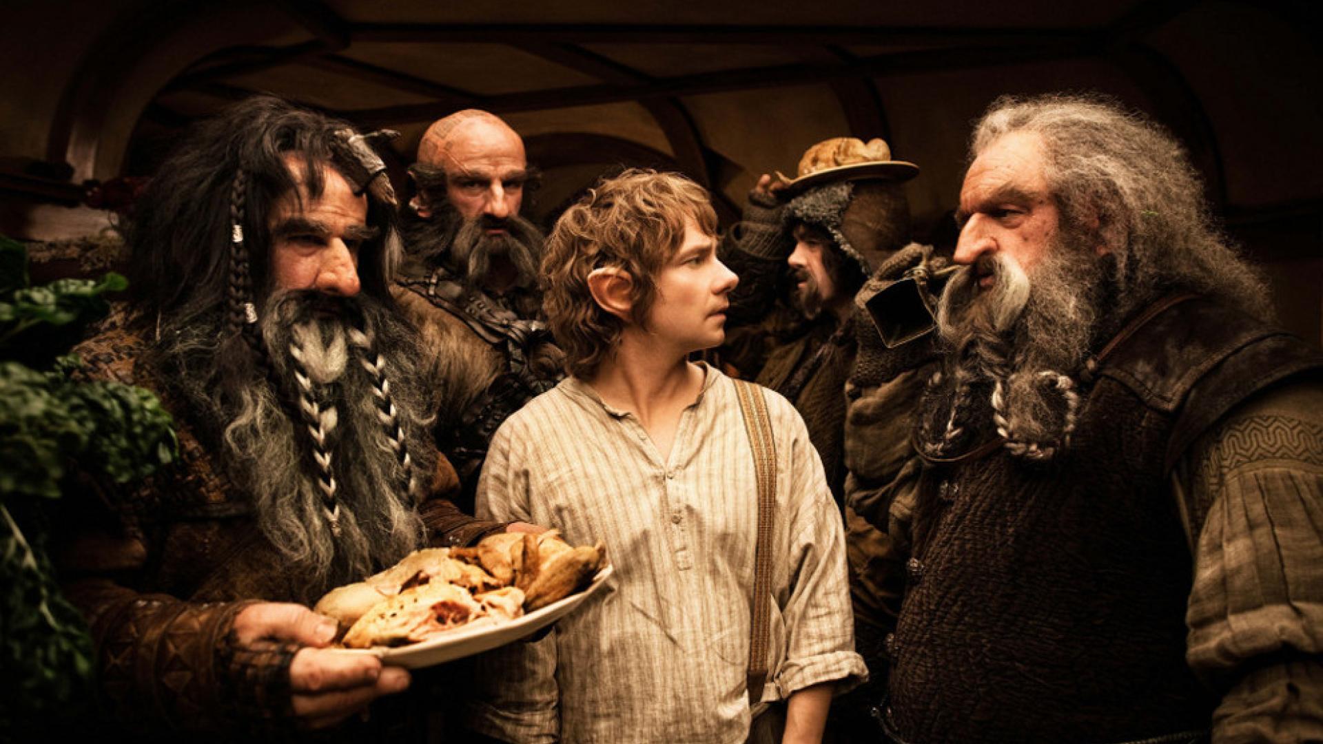 Fotograma de la pel&iacute;cula 'El Hobbit', protagonizada por Martin Freeman.