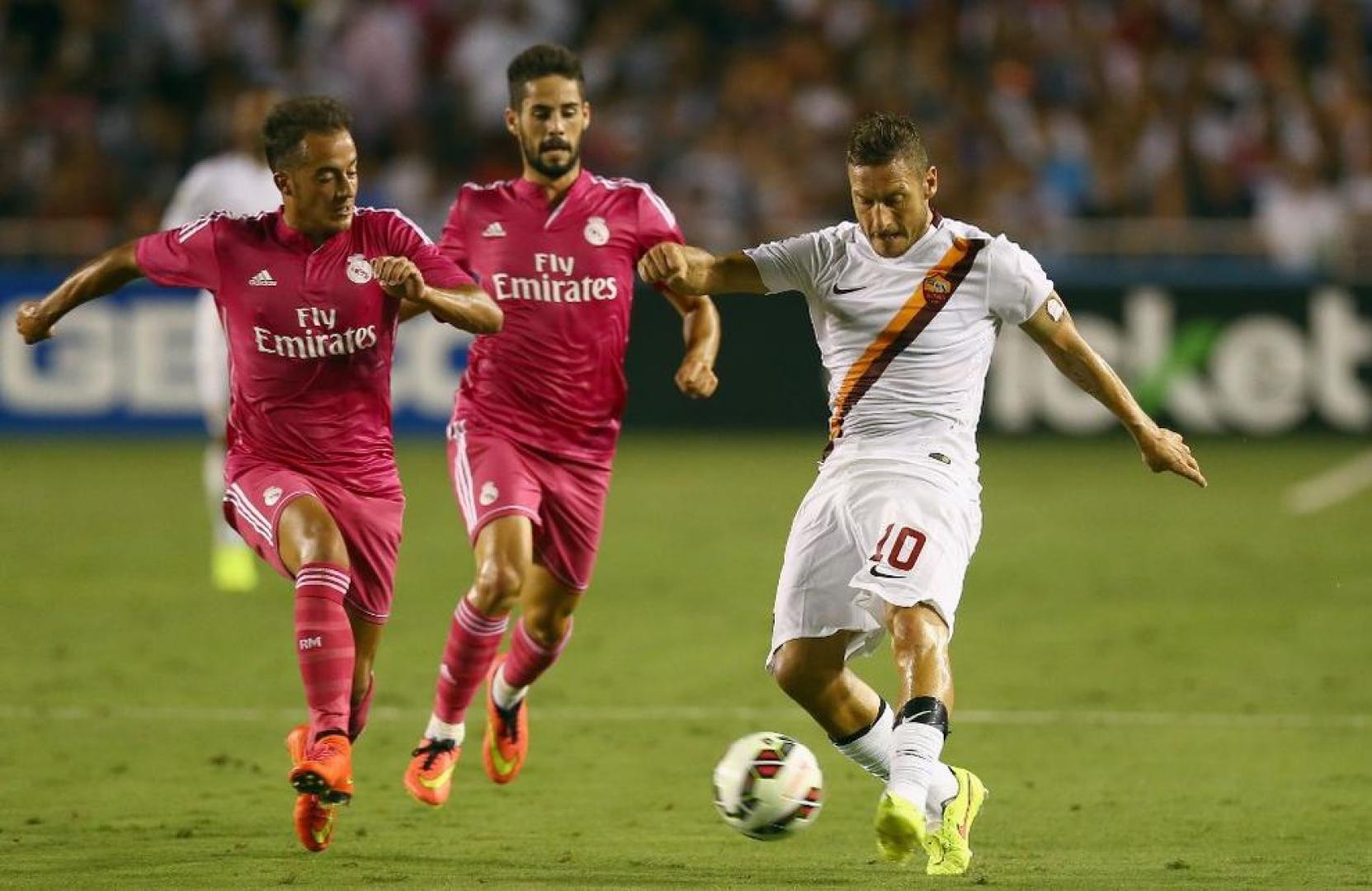 El jugador y capit&aacute;n de la Roma, Francesco Totti