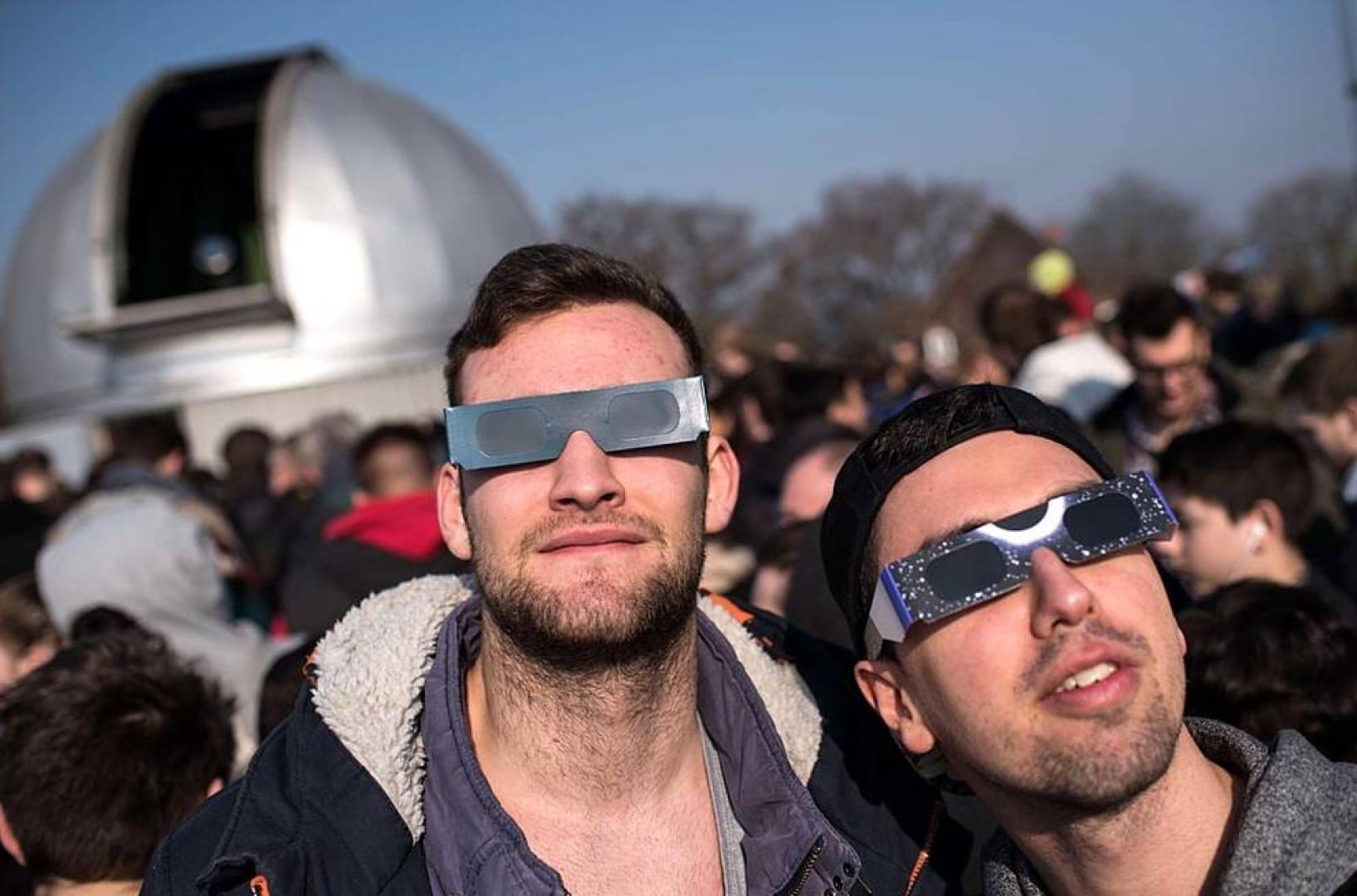 Este viernes 20 de marzo se ha producido un eclipse parcial de sol