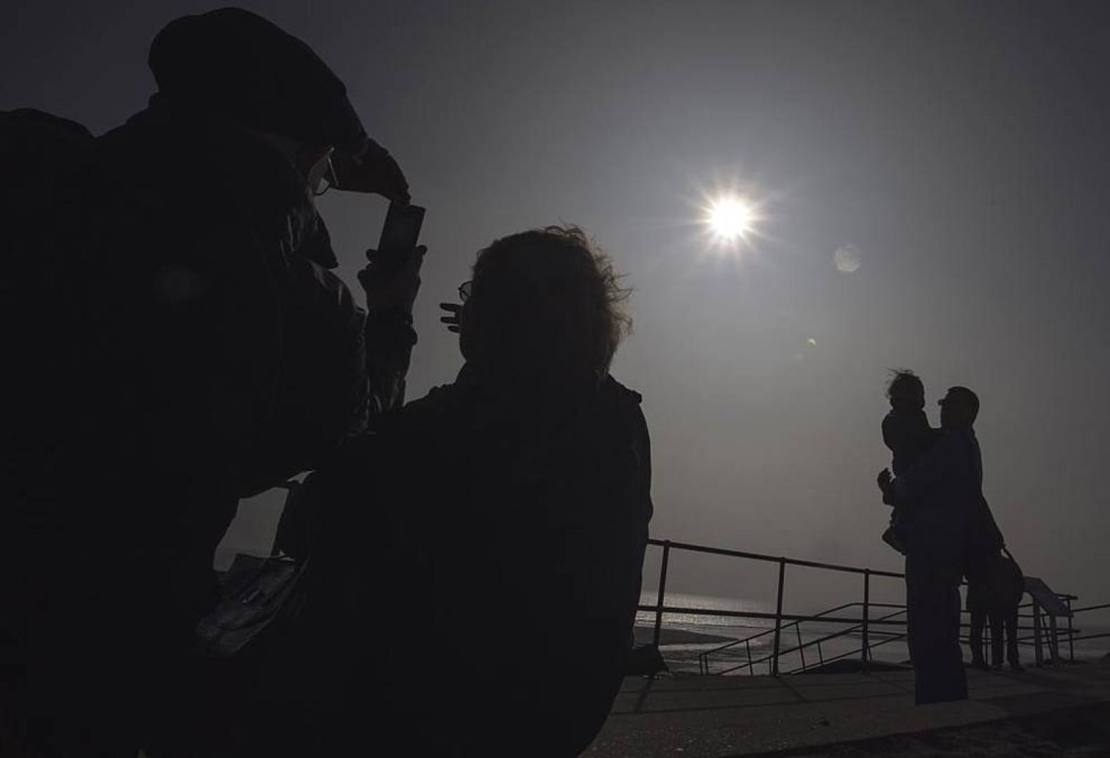 Este viernes 20 de marzo se ha producido un eclipse parcial de sol
