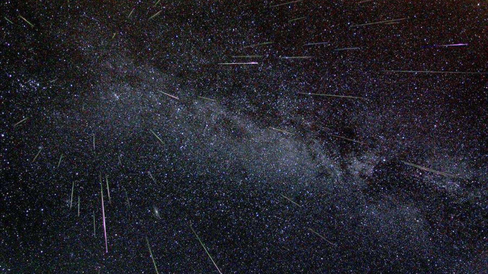 Lluvia de estrellas.