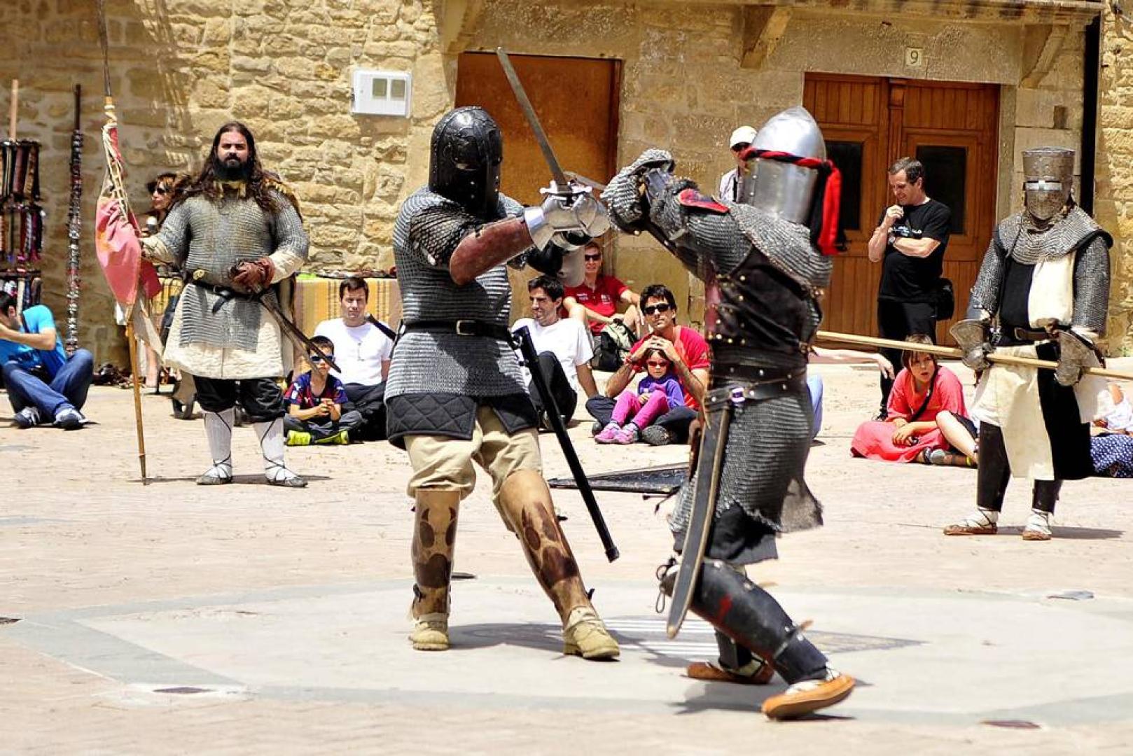 Artajona celebra sus jornadas medievales con multitud de actos festivos