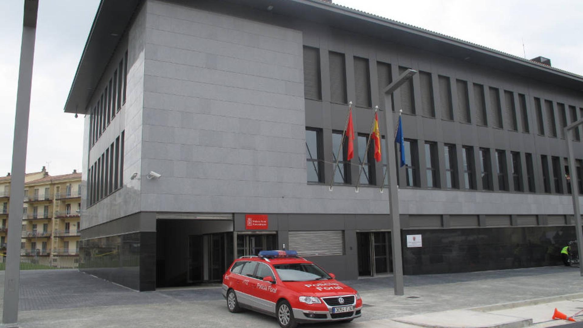 Comisaría de la Policía Foral en Estella.