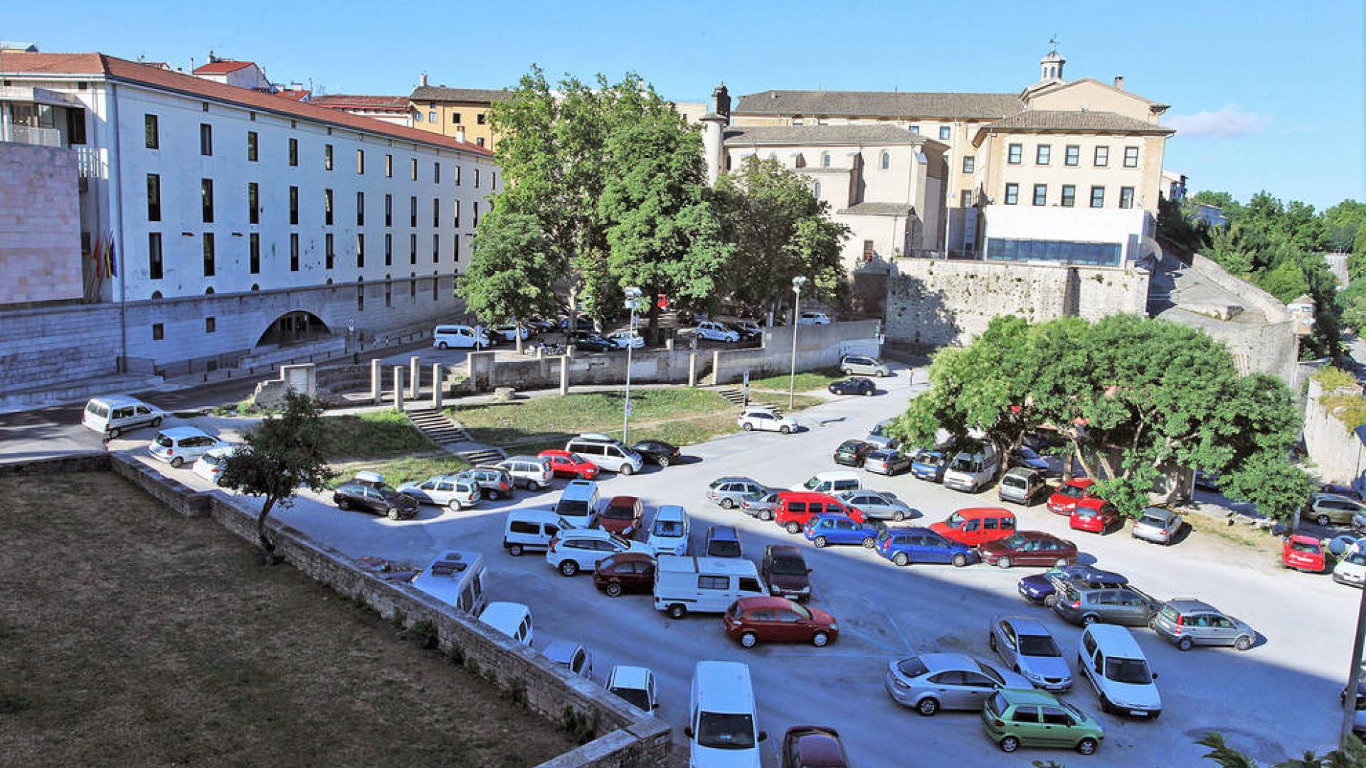 Bildu recupera el proyecto de parking en las Huertas de Santo Domingo