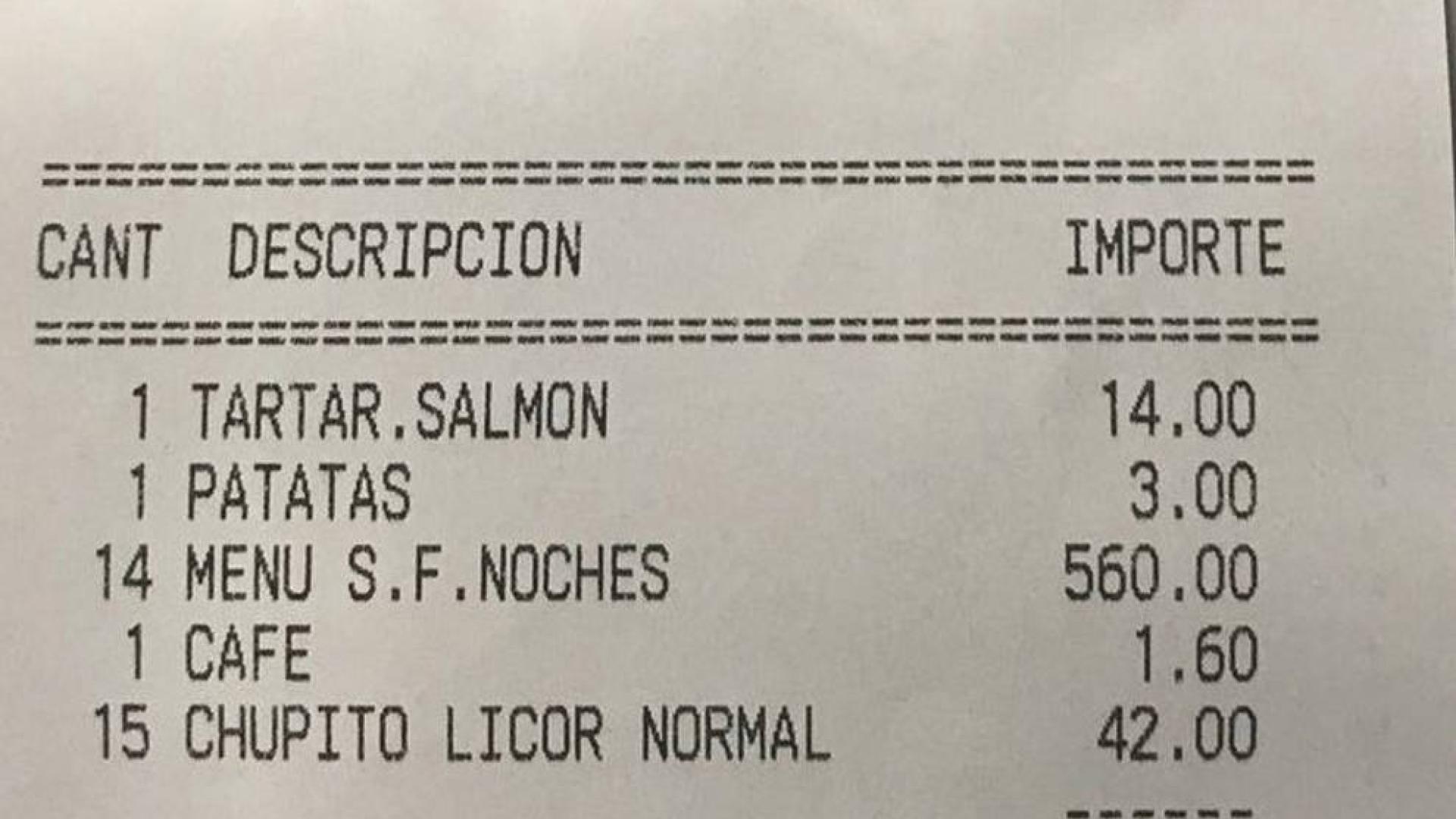 Catorce italianos intentan un 'sinpa' de 620 euros en un restaurante de Pamplona