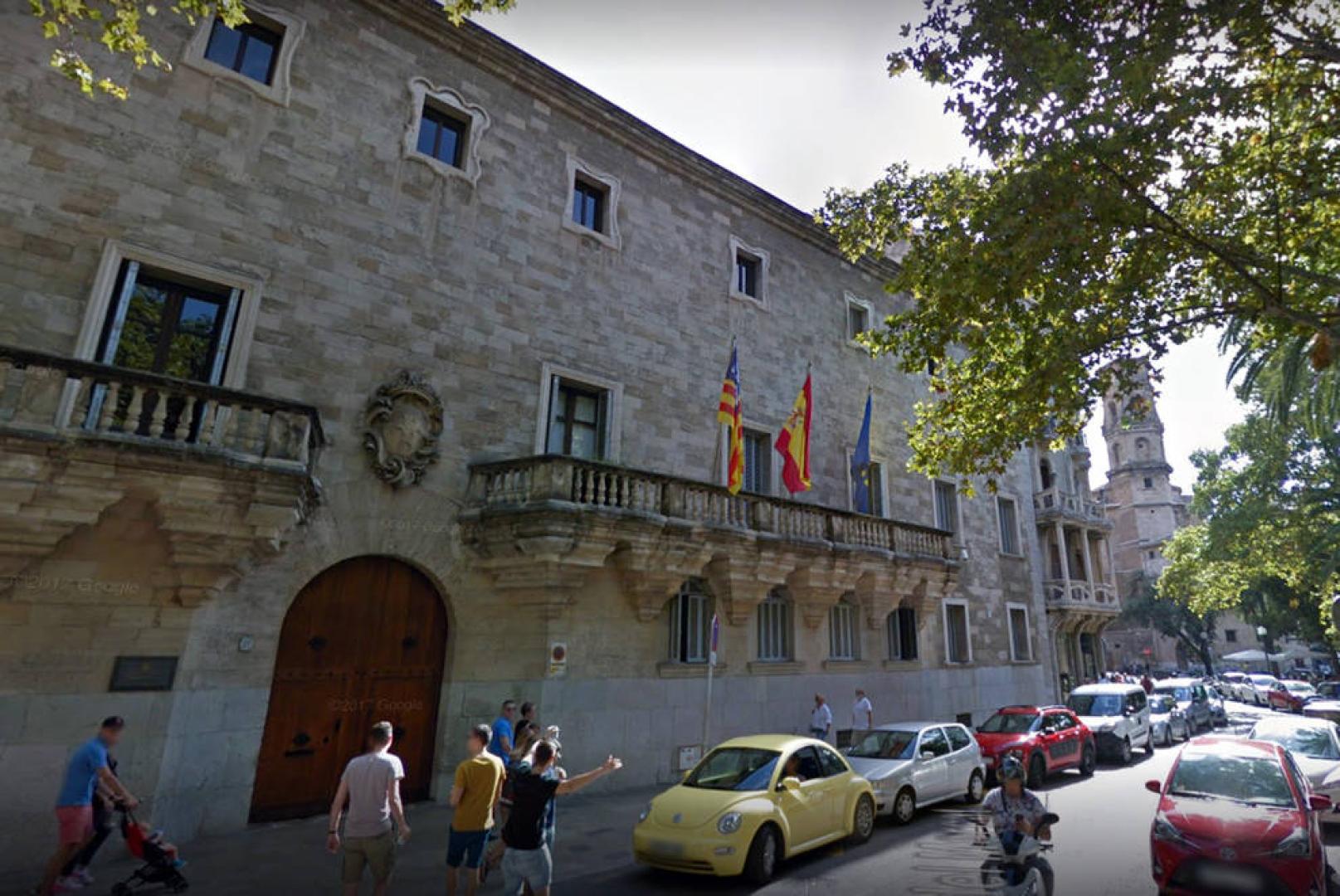Audiencia provincial de Mallorca.