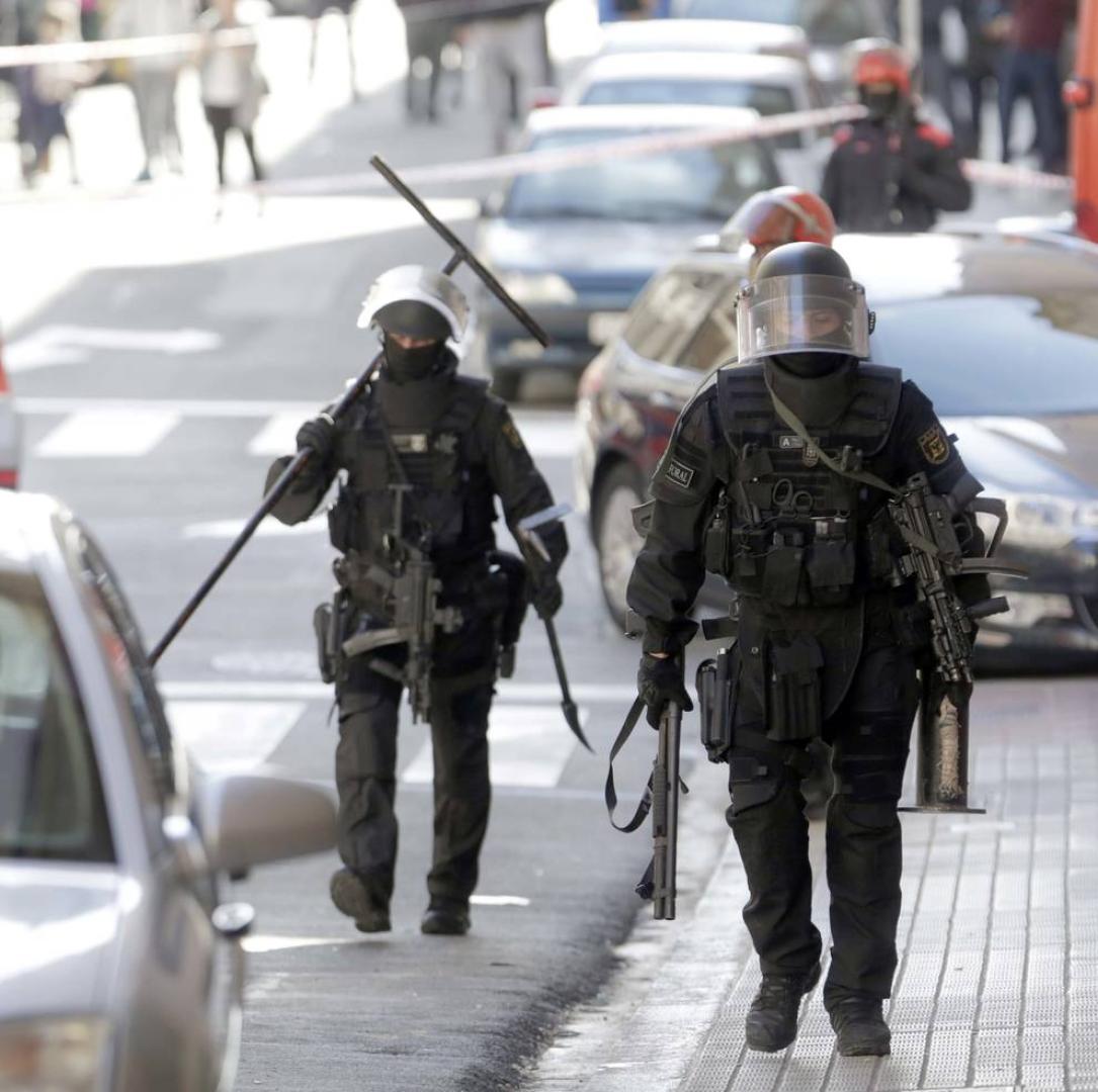 Los agentes del GIE fueron movilizados.