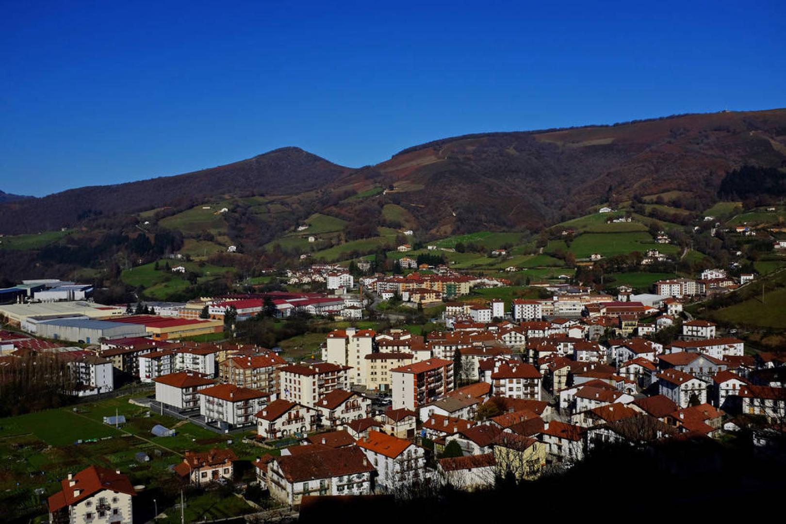 Vista panorámica de Leitza