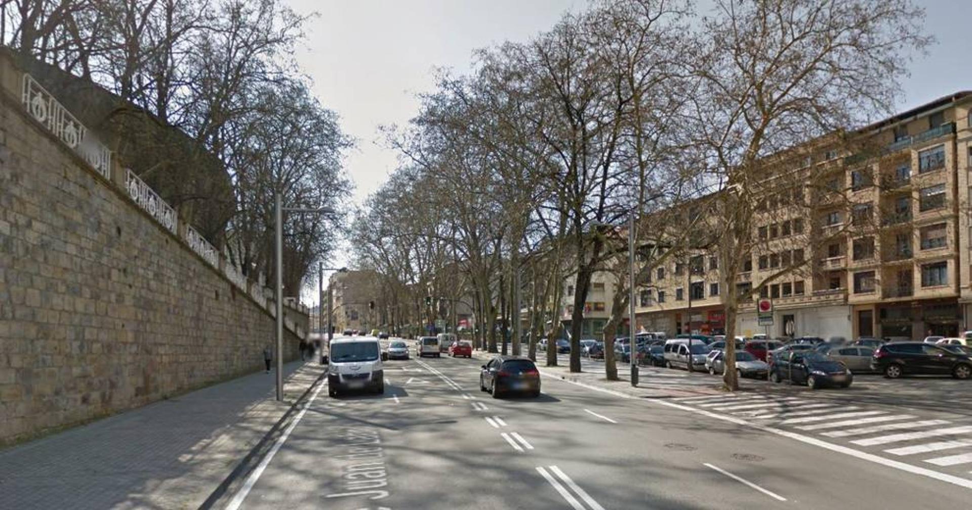 Imagen de la calle Juan de Labrit de Pamplona