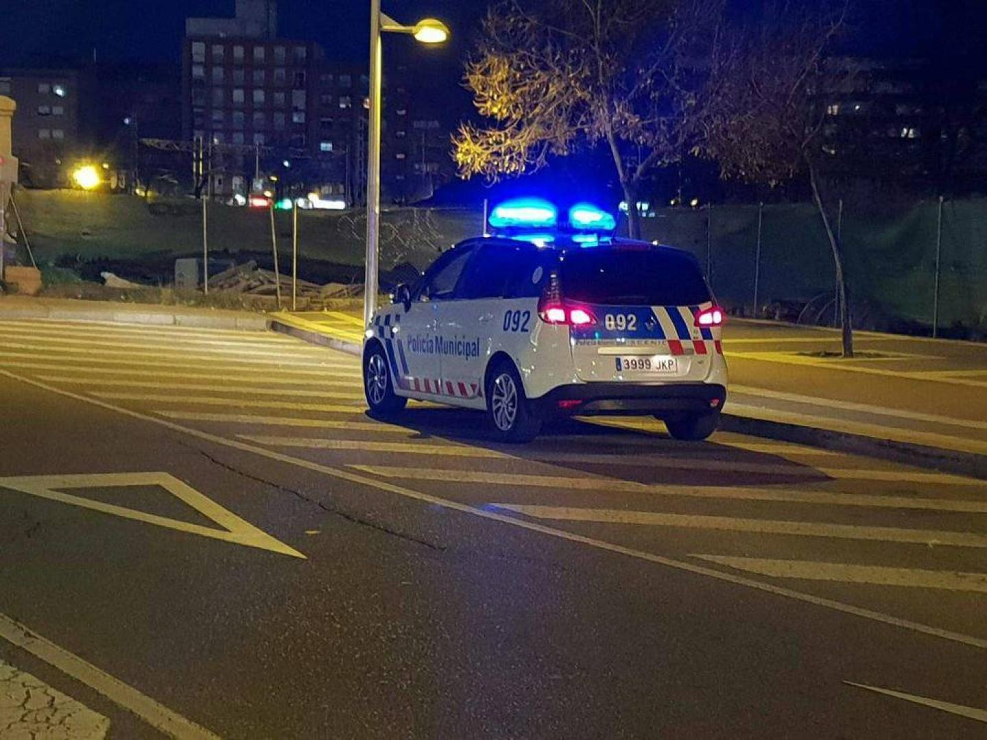 Coche de la Policía Municipal de Valladolid