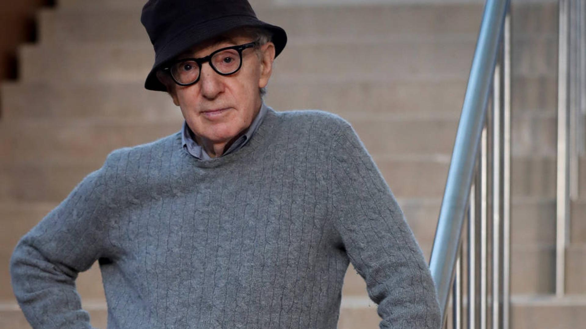 Woody Allen, al inicio de su último rodaje en San Sebastián.