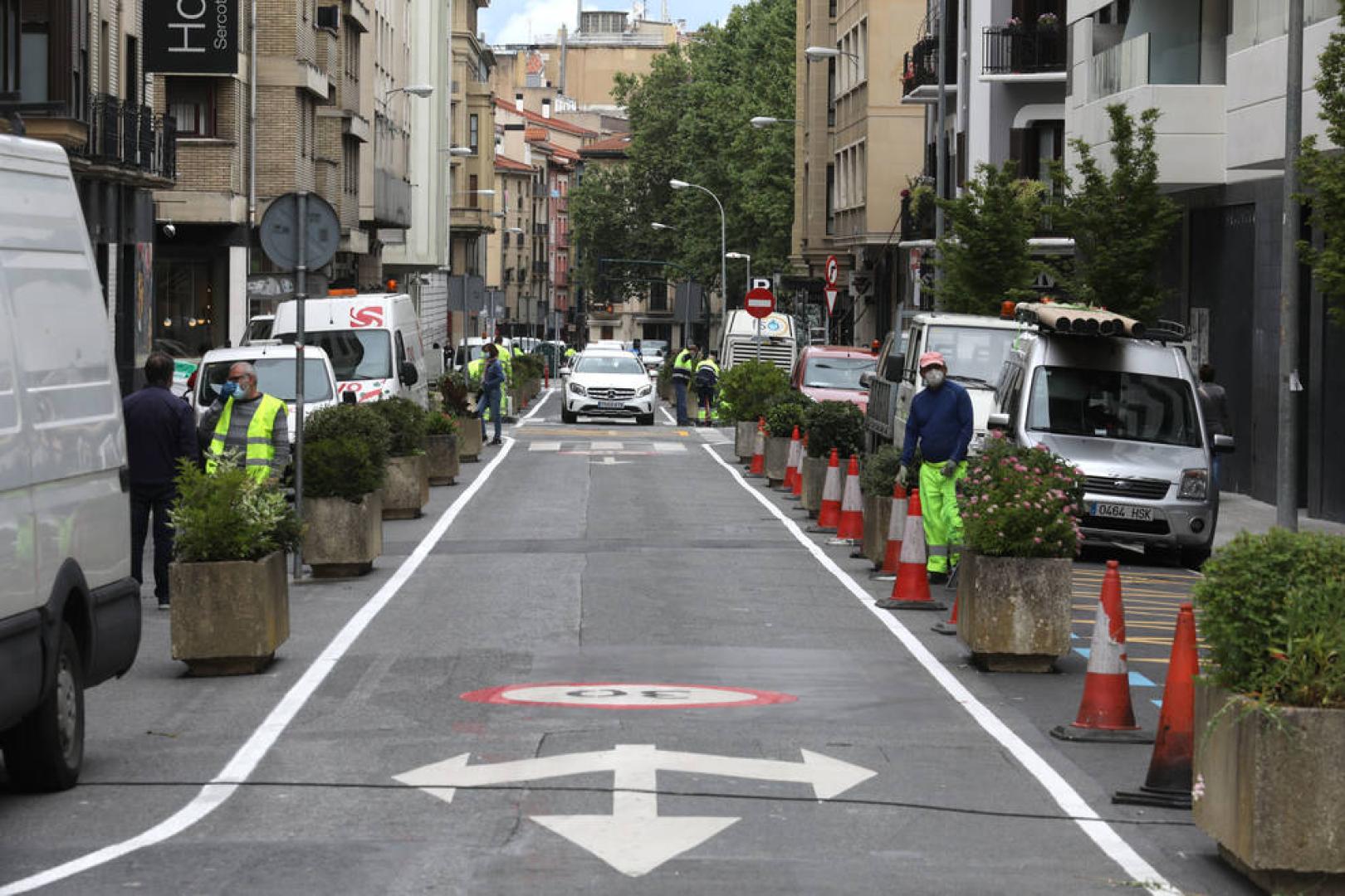 La oposición se une para denunciar el “desaguisado” de la calle Amaya